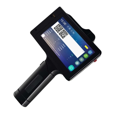 Drewniana przenośna ręczna drukarka atramentowa z systemem drukowania HP TIJ2.5 12,7 mm