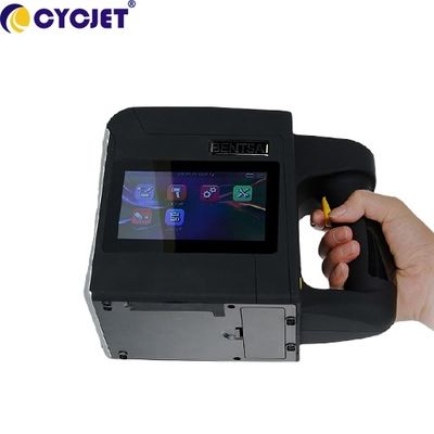 CYCJET Portable Mobile Handjet Printer For Carton Box Logo Printing Height 100mm